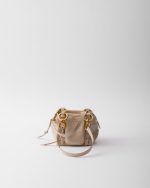 Prada Dangle Leather Top-Handle Mini-Bag
